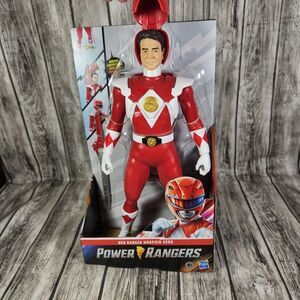 Mighty Morphin Power Rangers Red Ranger Toy 12" Action Figure Hasbro NEW